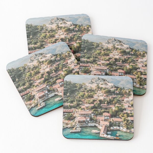 Item preview, Antalaya Marina in Turkey - Watercolour Style designed and sold by WWWC2288.