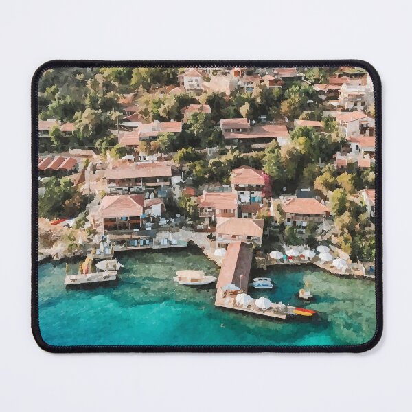 Item preview, Antalaya Marina in Turkey - Watercolour Style designed and sold by WWWC2288.