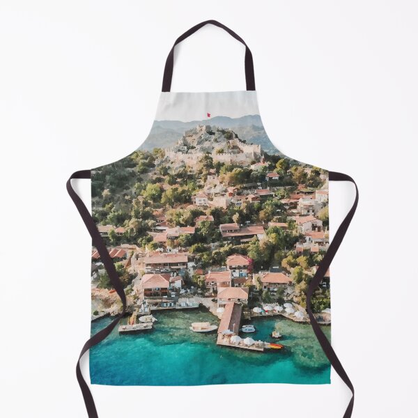 Item preview, Antalaya Marina in Turkey - Watercolour Style designed and sold by WWWC2288.