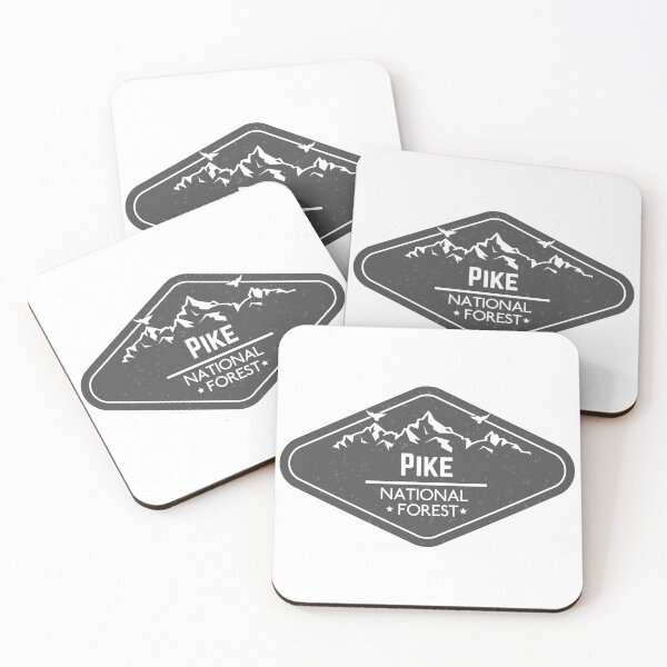 Item preview, Pike national forest sign in USA- Hiking,Camping,climbing designed and sold by JakubkoJunak.