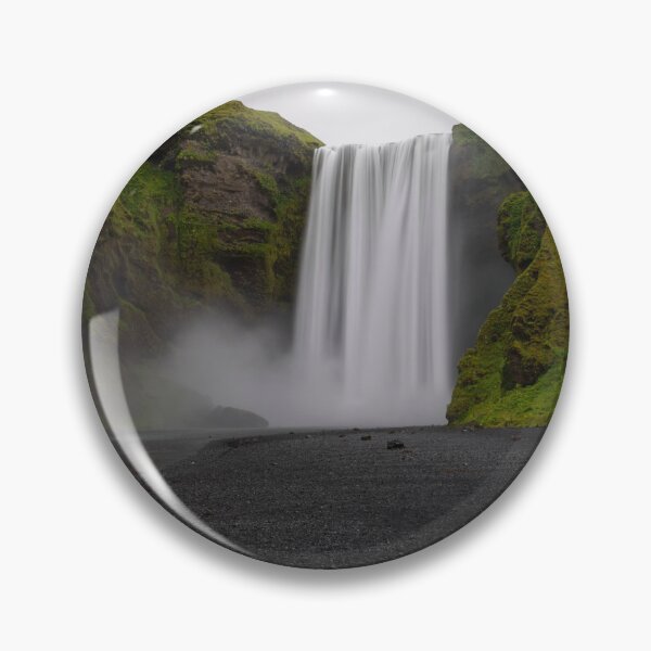 Item preview, Skogafoss waterfalls designed and sold by pietrofoto.