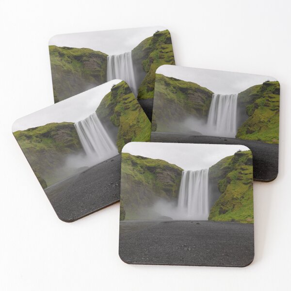 Item preview, Skogafoss waterfalls designed and sold by pietrofoto.