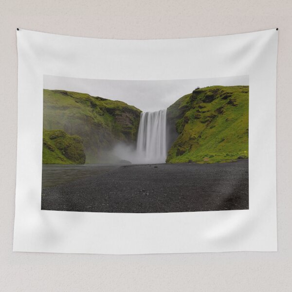 Item preview, Skogafoss waterfalls designed and sold by pietrofoto.