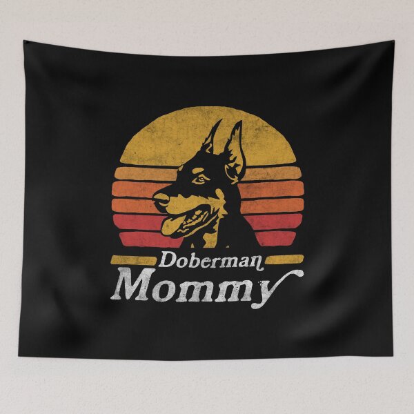 Item preview, Retro Vintage Doberman Pinscher Mommy designed and sold by More Cute Dogs.
