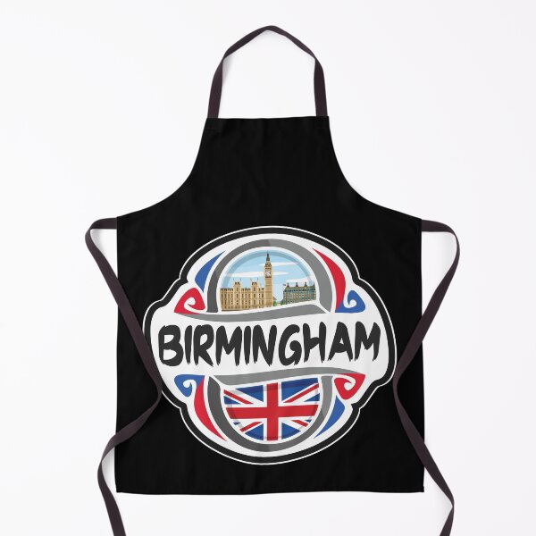 Item preview, Birmingham UK United Kingdom Flag Badge Travel Souvenir Stamp designed and sold by TeeHome.