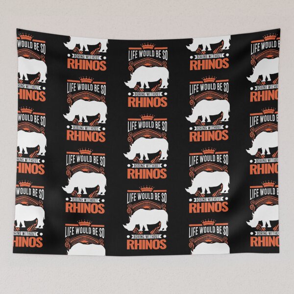 Item preview, Life Would Be So Boring Without Rhino designed and sold by aaronbolser.