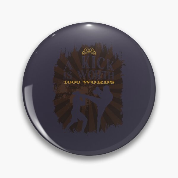 Item preview, Photographic Japanese A Kick Is Worth 1000 Words Kickboxing designed and sold by VitaliPietsch.