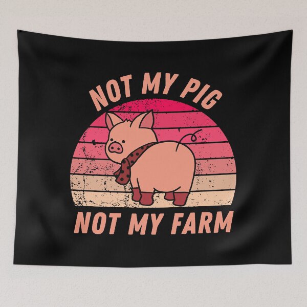 Item preview, not my pig T-Shirt designed and sold by Thanoirl027.