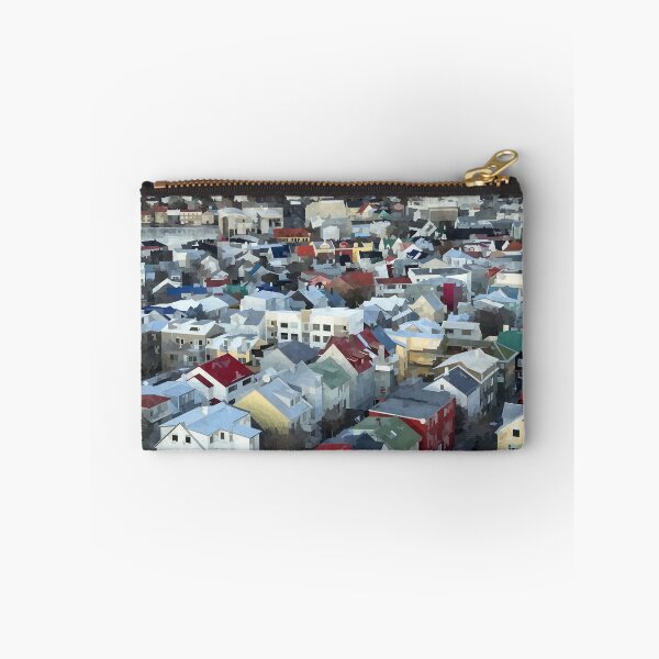 Item preview, Buildings of Reykjavik - Watercolour Style designed and sold by WWWC2288.