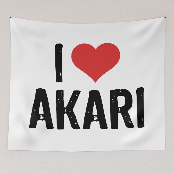 Item preview, I Love Akari designed and sold by The "I Love Everything" Shop.