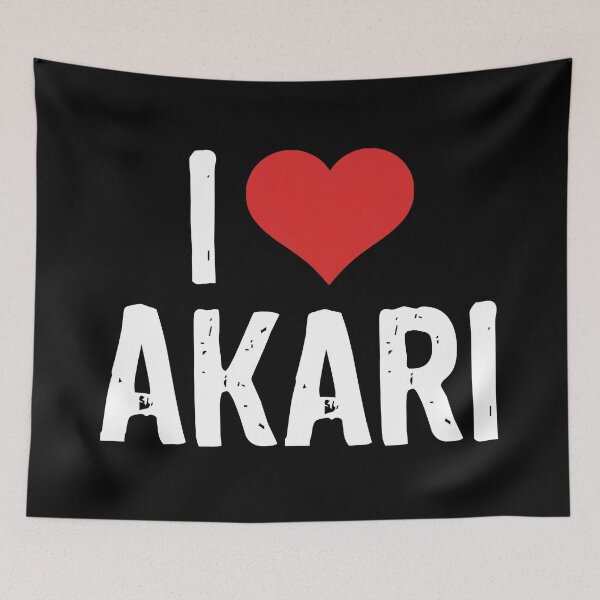 Item preview, I Love Akari designed and sold by The "I Love Everything" Shop.