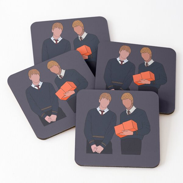 Item preview, Mischievous Comedy Twins Stir Magic Tools Gods Fred And George Weasley Design Version Retro Wave designed and sold by Makenzie86933.