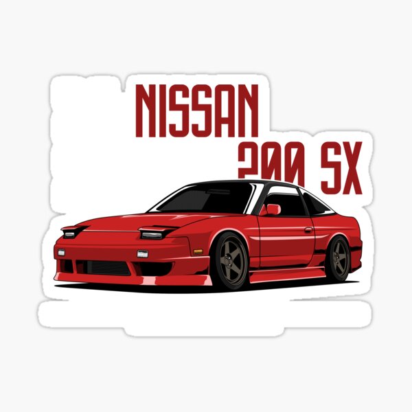 Item preview, Nissan 200SX Red Version  designed and sold by Bulldsgn.