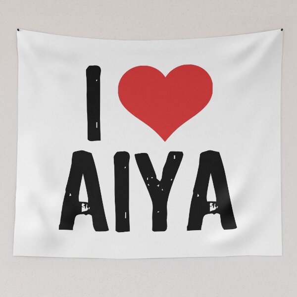Item preview, I Love Aiya designed and sold by The "I Love Everything" Shop.