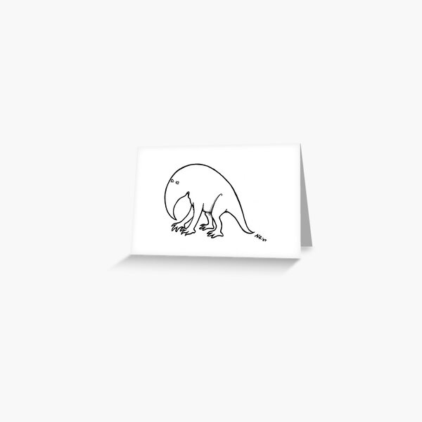 Schlubbi! Greeting Card