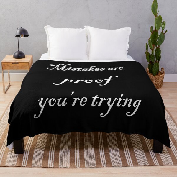 Item preview, Mistakes Are Proof Youre Trying designed and sold by 4clothingforyou.