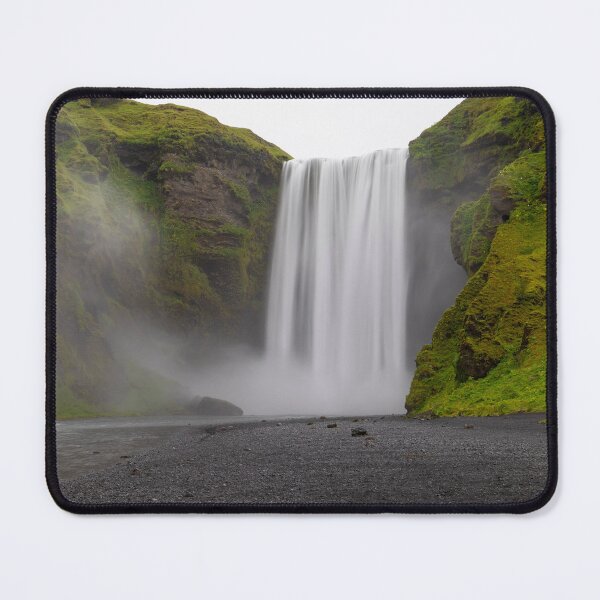 Item preview, The Skogafoss waterfalls in Icelan designed and sold by pietrofoto.