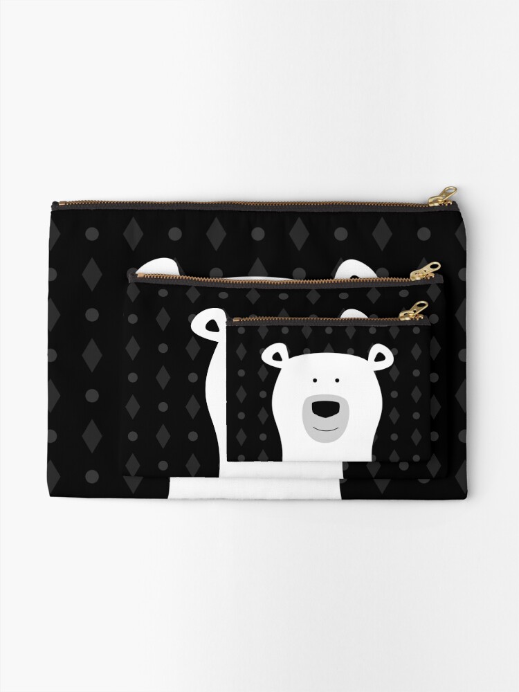 Bear Zipper Pouch for Sale by mrhighsky