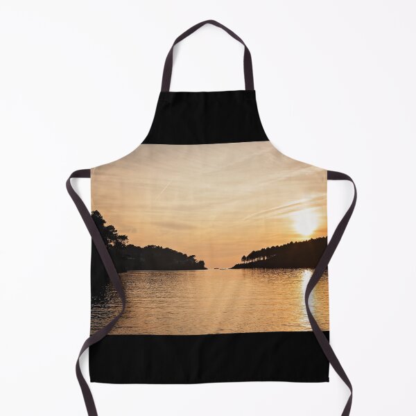 Item preview, golden hour sunset in brittany designed and sold by Nebulae-Art.