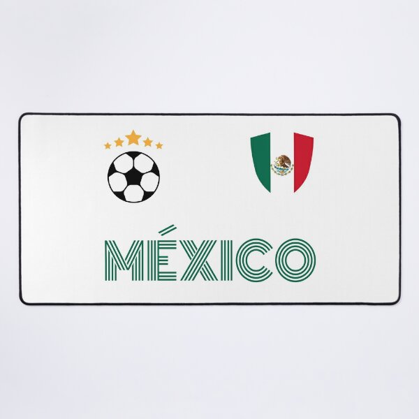 Vintage Mexico Soccer Green Jersey Shirt Embroidered Flag Patch Men's Size  Large