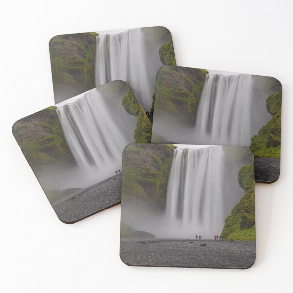 Item preview, The skogafoss waterfalls in Iceland designed and sold by pietrofoto.