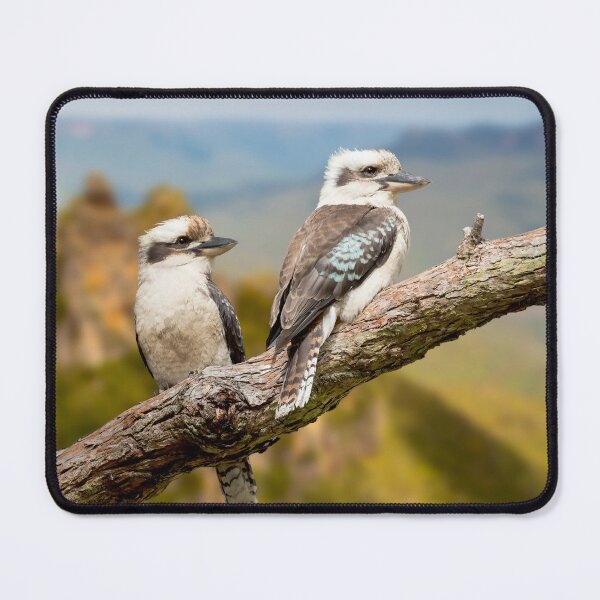 Item preview, Beautiful Kookaburra Pair in the Blue Mountains, Australia. One of the most amazing birds in the world, the Kookaburra is full of personality and truly beautiful. designed and sold by Orianah.
