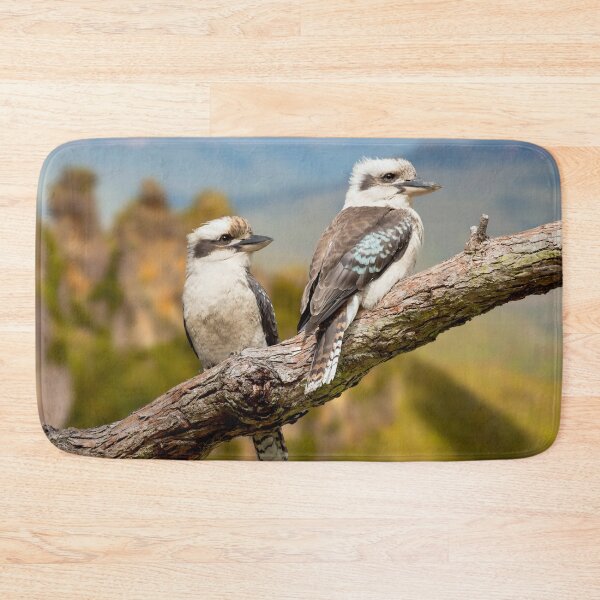Item preview, Beautiful Kookaburra Pair in the Blue Mountains, Australia. One of the most amazing birds in the world, the Kookaburra is full of personality and truly beautiful. designed and sold by Orianah.
