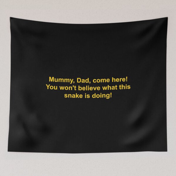 Item preview, Mummy, dad, come here! You won't believe what this snake is doing! designed and sold by Family-Shop.