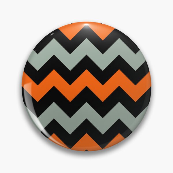Artikelvorschau, Chevron-Muster in Schwarz, Orange und Greige entworfen und verkauft von taiche.