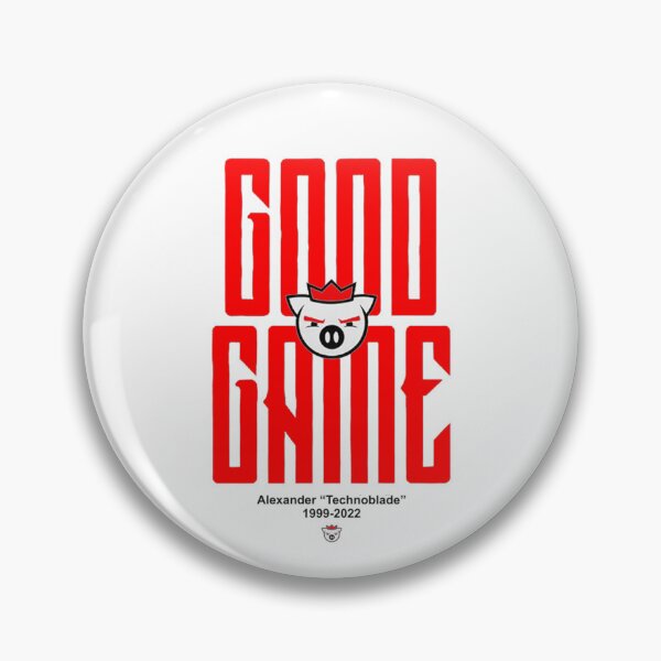Item preview, Good Game Technoblade   designed and sold by MamilyFamily.
