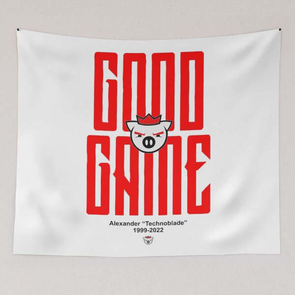 Item preview, Good Game Technoblade   designed and sold by MamilyFamily.