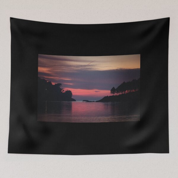 Item preview, pink sunset in brittany designed and sold by Nebulae-Art.