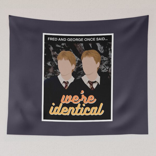 Item preview, Mischievous Comedy Twins Stir Magic Tools Gods Fred And George Weasley We’Re Identical pop designed and sold by Makenzie86933.