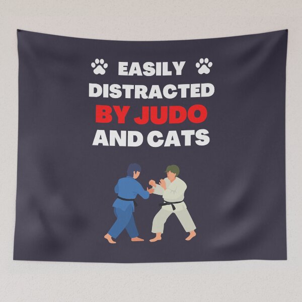 Item preview, Sports Jujitsu Easily Distracted By Judo And Cats designed and sold by VitaliPietsch.
