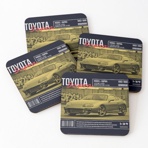 Item preview, Toyota Toyota supra 1998 yellow designed and sold by MozaikDesign.