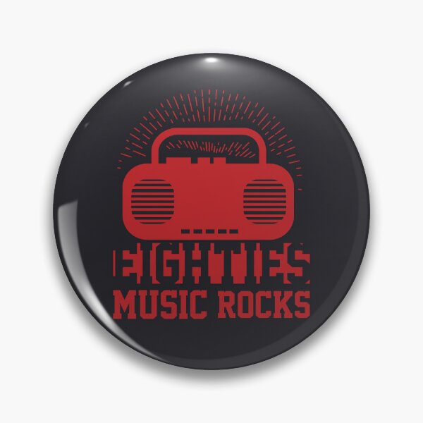 Artikelvorschau, Eighties Music Rocks - Retro 80er Kassettenrecorder entworfen und verkauft von S Cube Design.