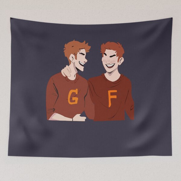 Item preview, Mischievous Comedy Twins Stir Magic Tools Gods Fred And George Weasly Gifts For Fan designed and sold by Makenzie86933.