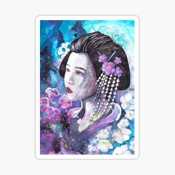 Item preview, Geisha Blue designed and sold by Dawn Paws.