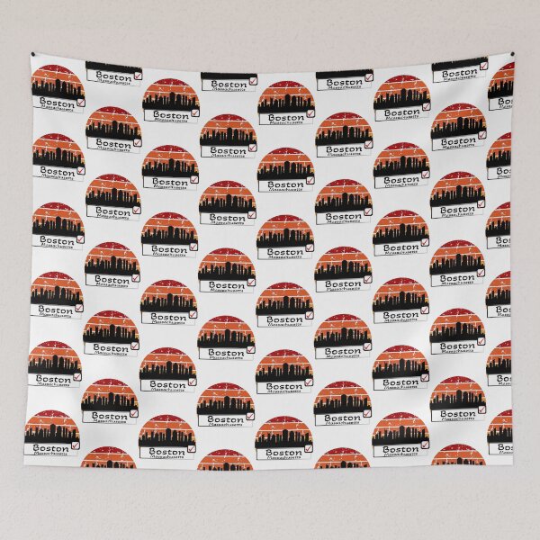 Item preview, Boston massachusetts united states of america vintage2 designed and sold by WhereIsTravis.