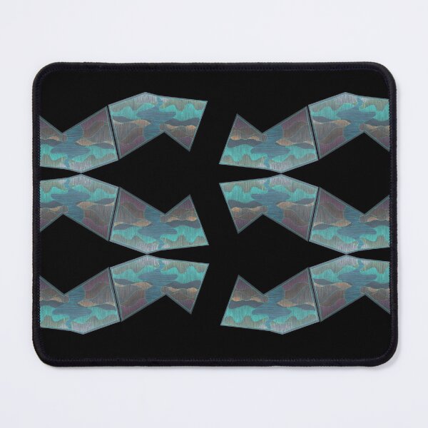 Item preview, Waves collage 1 inverse black designed and sold by Pipyo Studio.