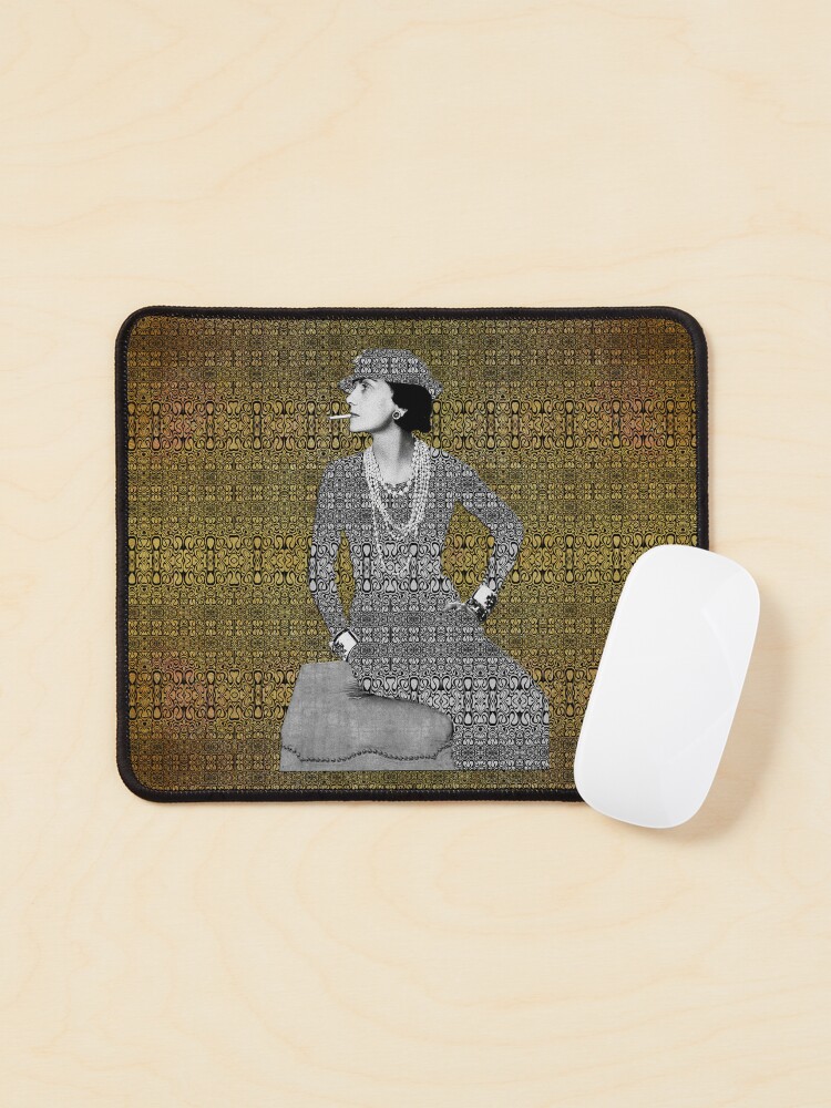 Coco Chanel Mouse Pad for Sale by Diego-t