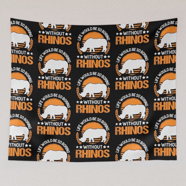Item preview, Rhino Lover Life Would Be So Boring Without Rhino designed and sold by aaronbolser.