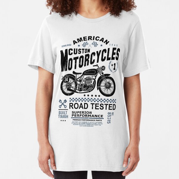 Custom Motorcycles Muscle Shirt Biker Chopper American Tradition USA Sleeveless