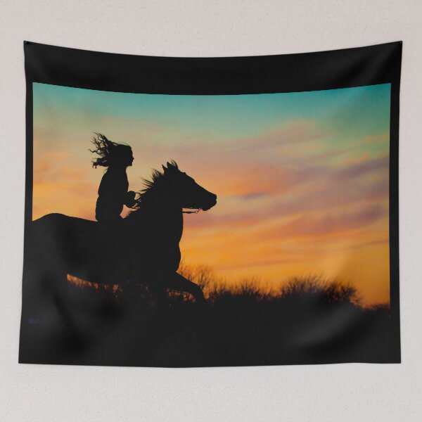 Item preview, Free Into The Sunset II designed and sold by HiddenRockRanch.