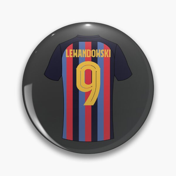 Item preview, Lewandowski barcelona football jersey number 9 designed and sold by Justtrendytees.