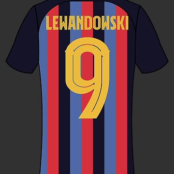 Nike Barcelona Home Lewandowski 9 Jersey 2024-2025 (La Liga)