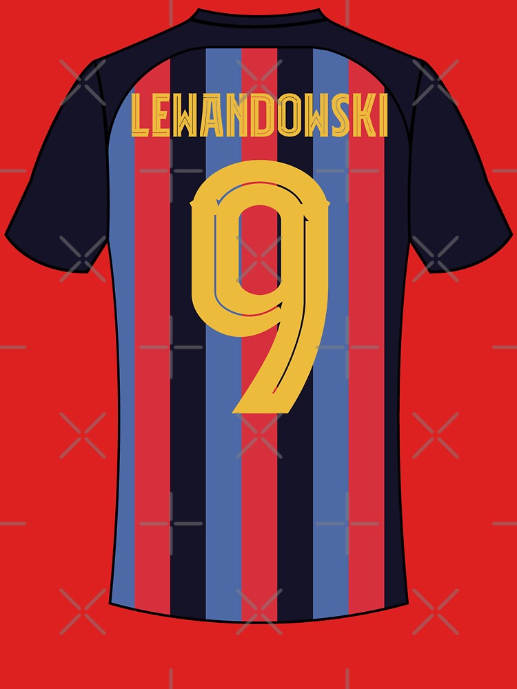 Lewandowski Gets No. 9 Barcelona Shirt - Footy Headlines