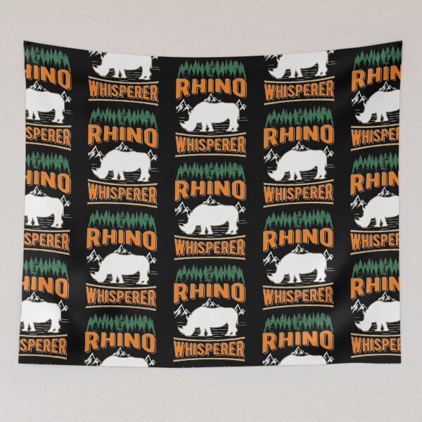 Aperçu de l'œuvre Rhino Lover Rhino Whisperer créée et vendue par aaronbolser.