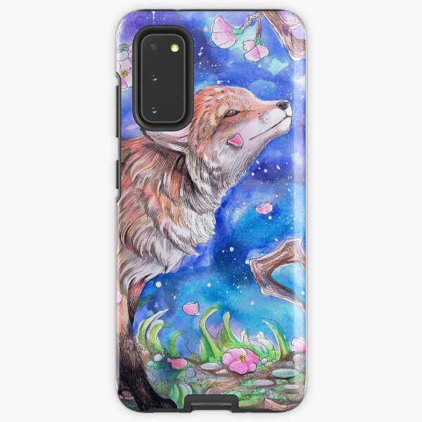 Fox in Blossom Samsung Galaxy Tough Case