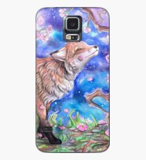 Funda/vinilo para Samsung Galaxy Fox en flor